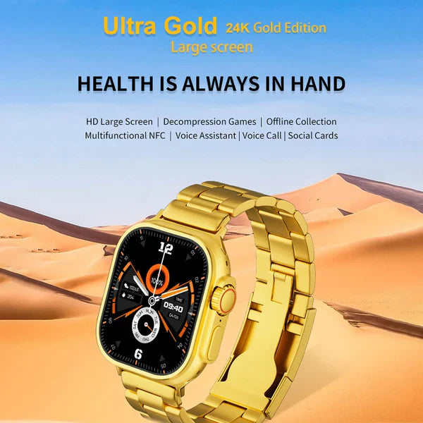 𝙯𝙞𝙥𝙥𝙮 𝙢𝙖𝙧𝙩™ Gold Ultra Watch – ساعة جولد ألترا