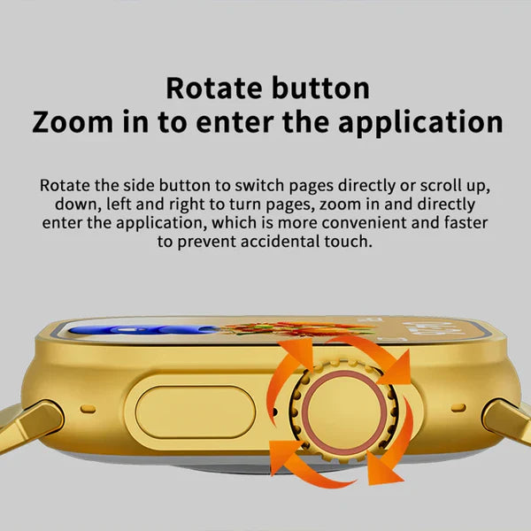 𝙯𝙞𝙥𝙥𝙮 𝙢𝙖𝙧𝙩™ Gold Ultra Watch – ساعة جولد ألترا
