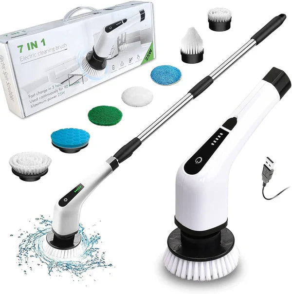 𝙯𝙞𝙥𝙥𝙮 𝙢𝙖𝙧𝙩™9 in 1 Electric Cleaning Brush – فرشاة تنظيف كهربائية 9 في 1