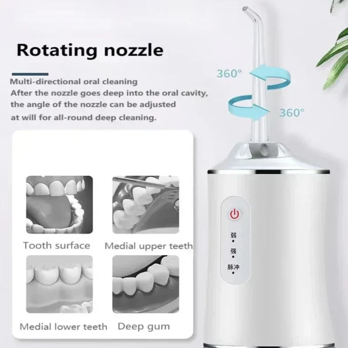 𝙯𝙞𝙥𝙥𝙮 𝙢𝙖𝙧𝙩™3 In 1 Oral Irrigatorجهاز ري الفم 3 في 1